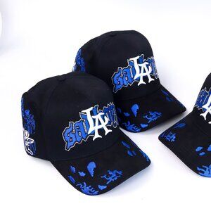 Angel Azul Dandy Hat – Sad Boy Embroidered Cap x Junior H Collab